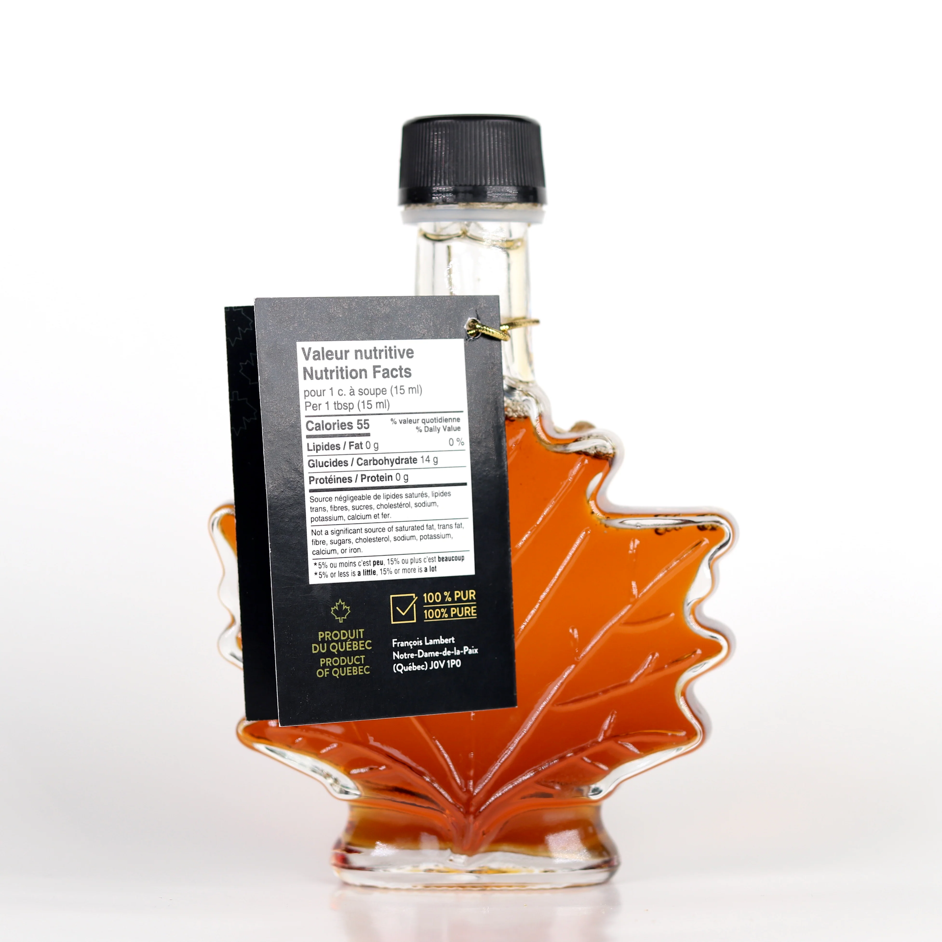 Sirop d'érable - Bouteille feuille d'érable 100 ml - Image 3