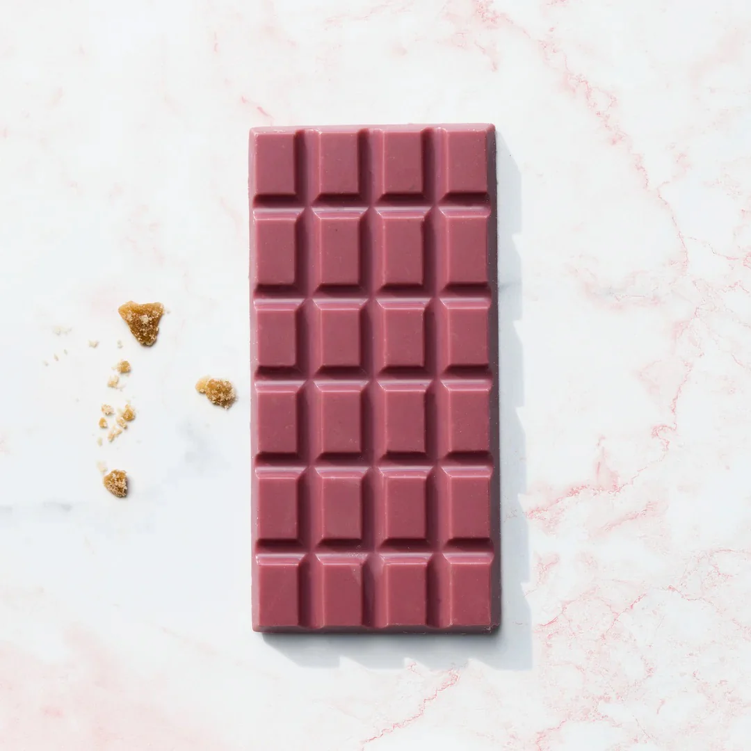 Tablette de chocolat Ruby aux éclats de sucre d’érable - Image 3
