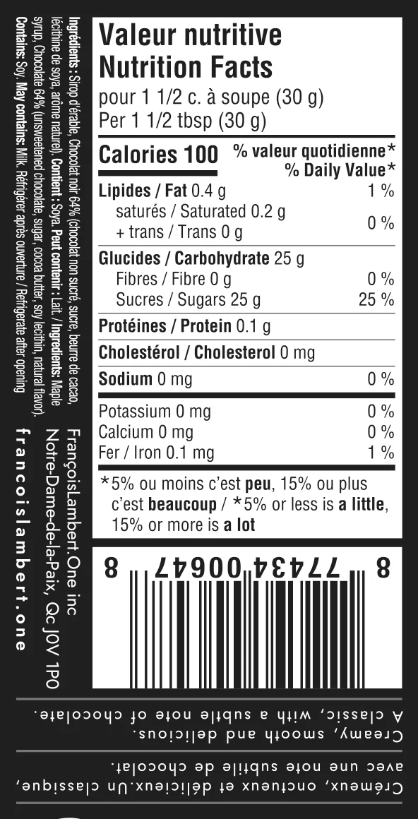Beurre d'érable au chocolat - Image 3