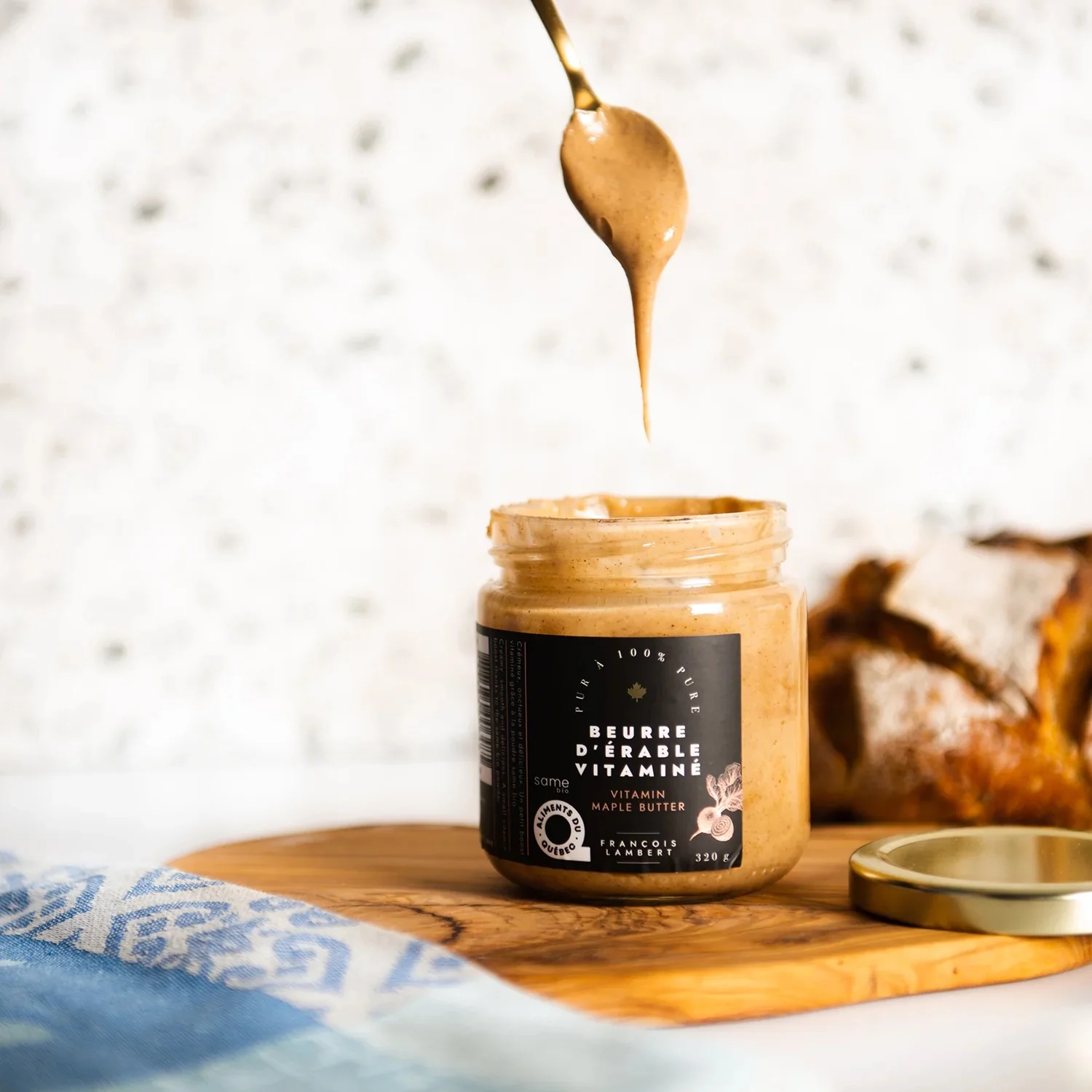 Beurre d'érable vitaminé