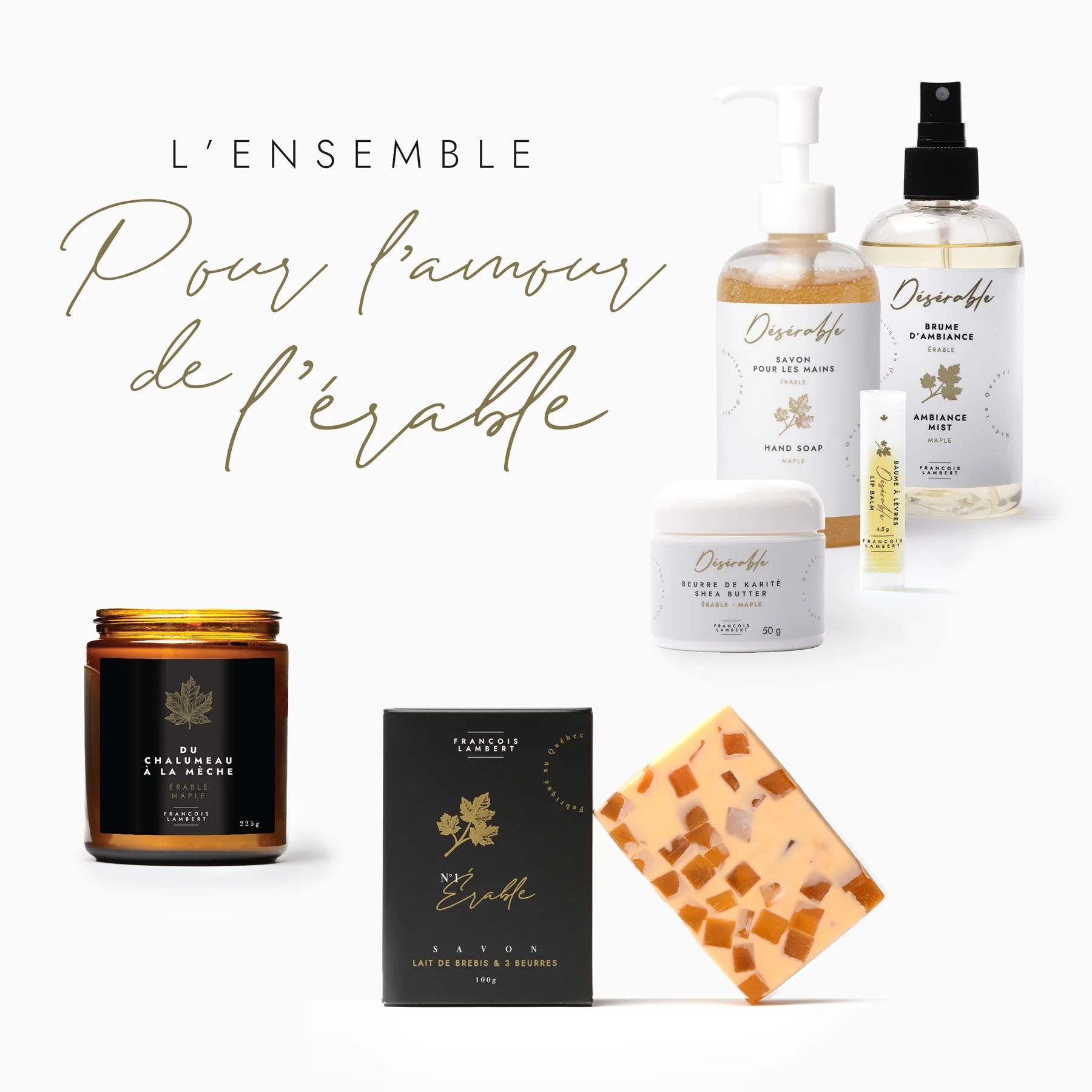 Coffret - Pour l'amour de l'érable