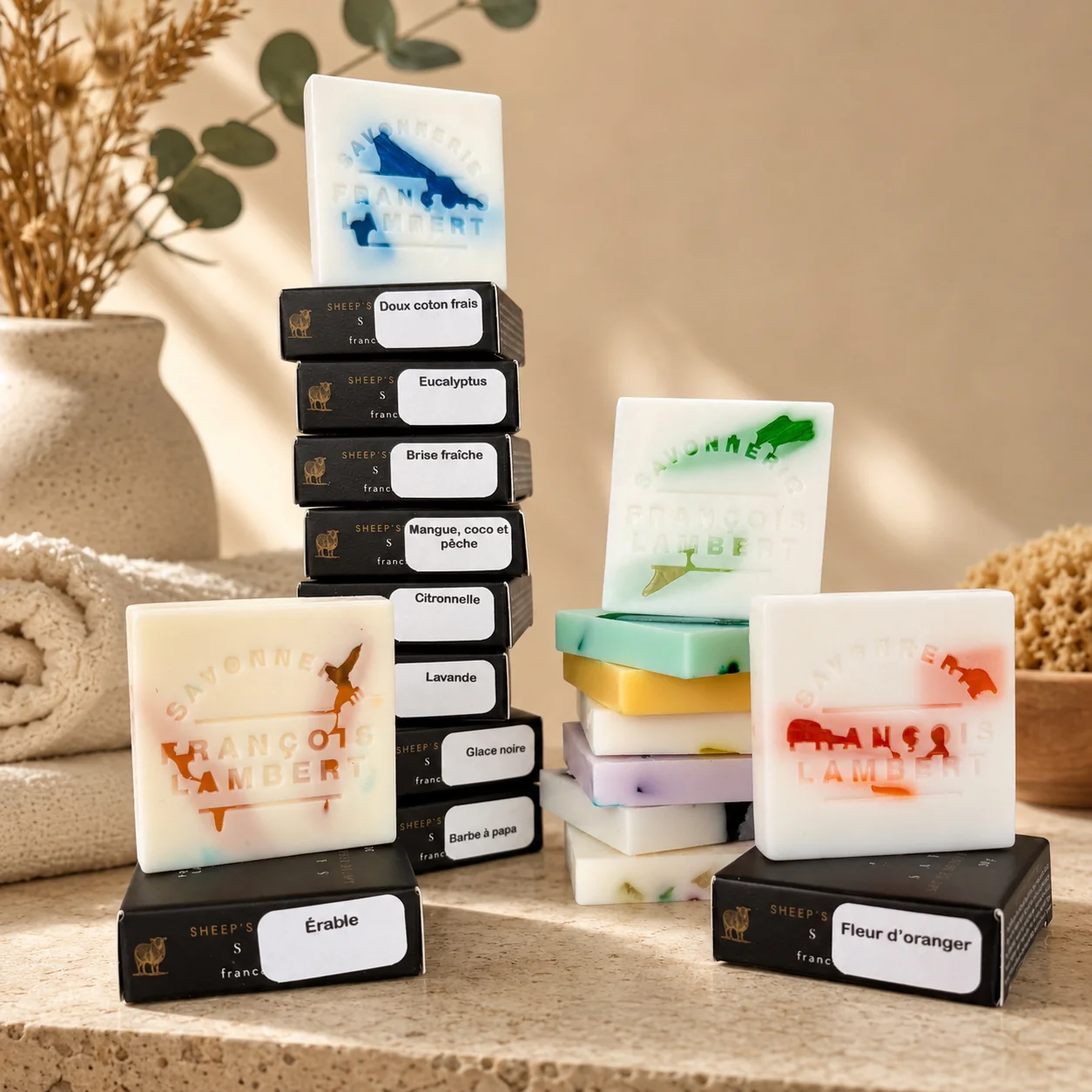 Ensemble découverte – 10 mini-savons au lait de brebis - Image 2