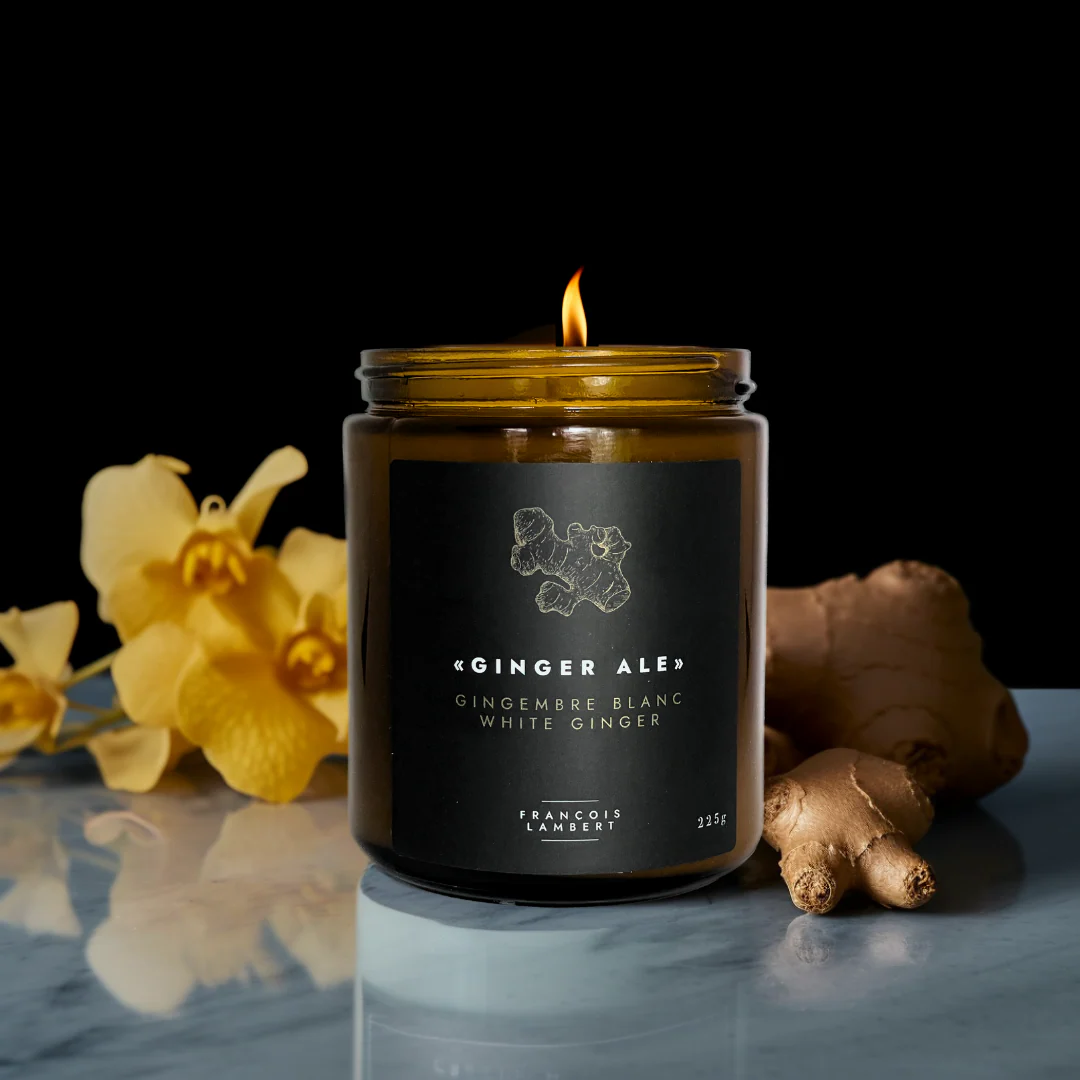 No.43 Ginger ale - Bougie de soya au gingembre blanc