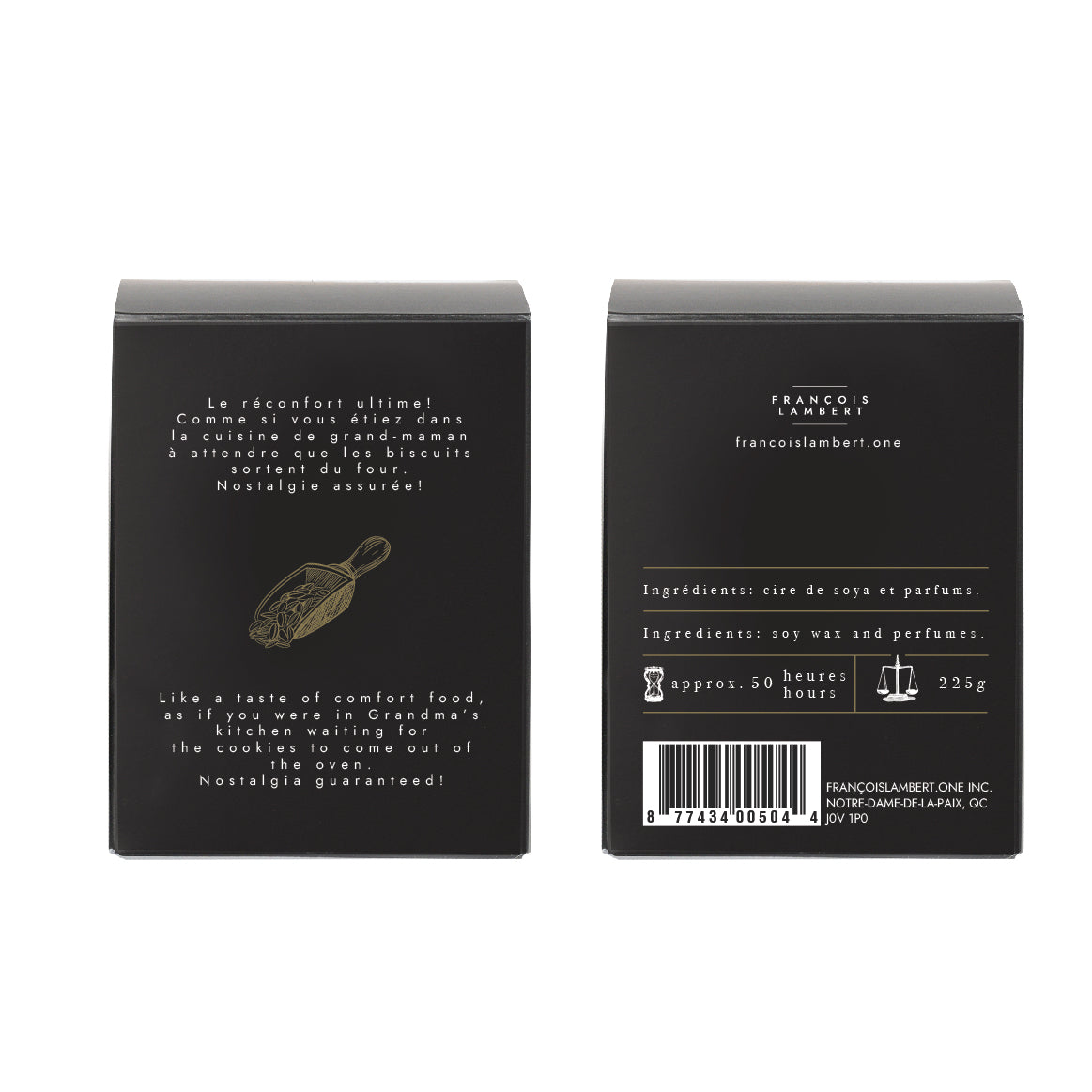 No.12 Les biscuits de grand-maman - Bougie de soya aux biscuits d'avoine - Image 3