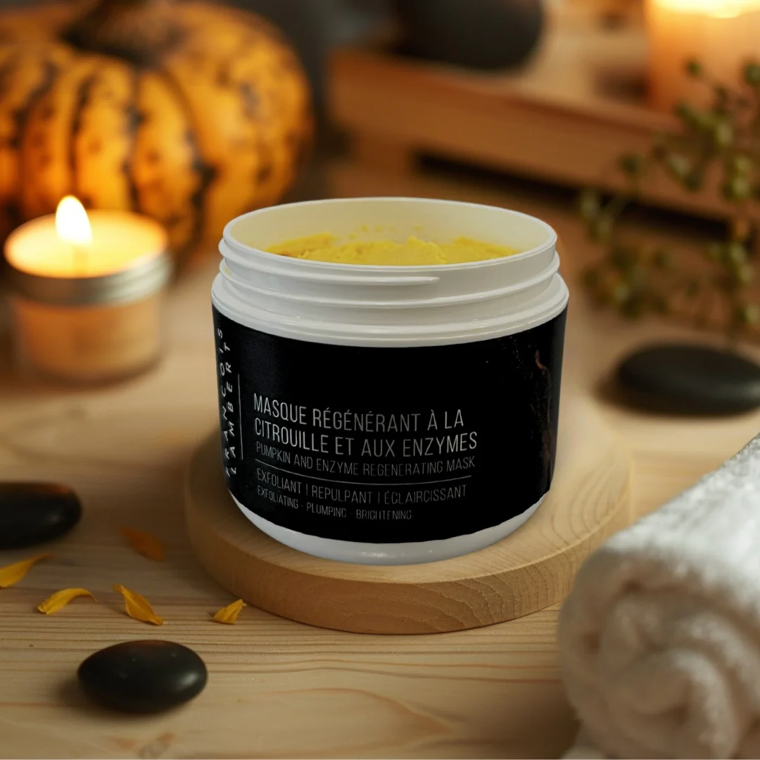 Masque régénérant éclat : citrouille & pouvoir des enzymes anti-âge - Image 3