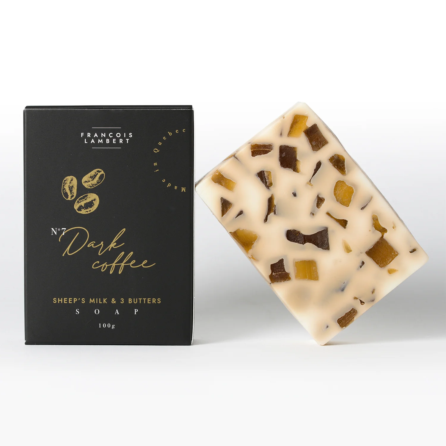 No.7 Savon au lait de brebis - Café Noir - Image 5